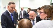 Andrzej Duda w prywatnym żydowskim przedszkolu. "Nikt w Polsce nie wie ile ma w sobie krwi żydowskiej"