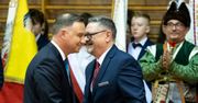 Andrzej Duda spotkał się z... Andrzejem Dudą w "bastionie PiS"
