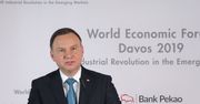 "Mamy potencjał, by tworzyć innowacje". Prezydent Duda w Davos