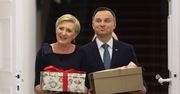 W Pałacu Prezydenckim już święta. Agata Duda w sukience jak prezent