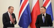 Prezydent Islandii Gudni Thorlacius Jóhannesson w Polsce. Rozmowy o sytuacji Polaków na wyspie