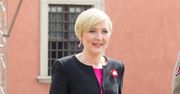 Elegancka Agata Duda w różowej sukience. Udana stylizacja?