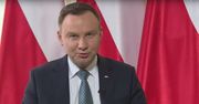 Andrzej Duda znów znów rozbawił sam siebie. Zobacz nagranie