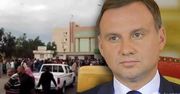 Andrzej Duda złożył kondolencje "z powodu niegodziwego i podstępnego zamachu dokonanego w meczecie w Bir al-Abd w Egipcie"