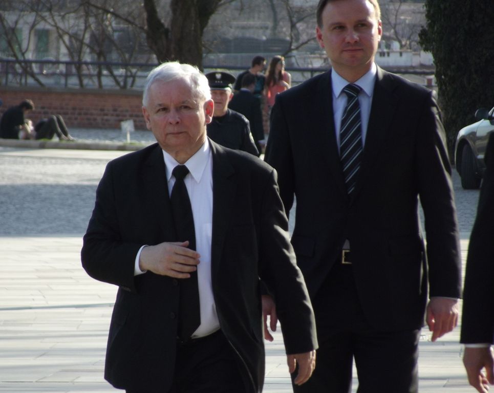 Jarosław Kaczyński i Andrzej Duda