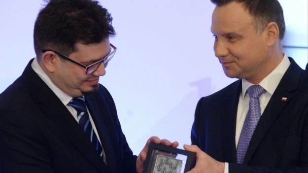 Wojciech Wencel i Andrzej Duda