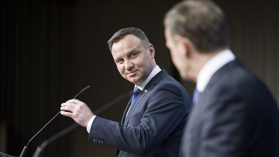 Andrzej Duda i Donald Tusk - rywale w wyborach prezydenckich?