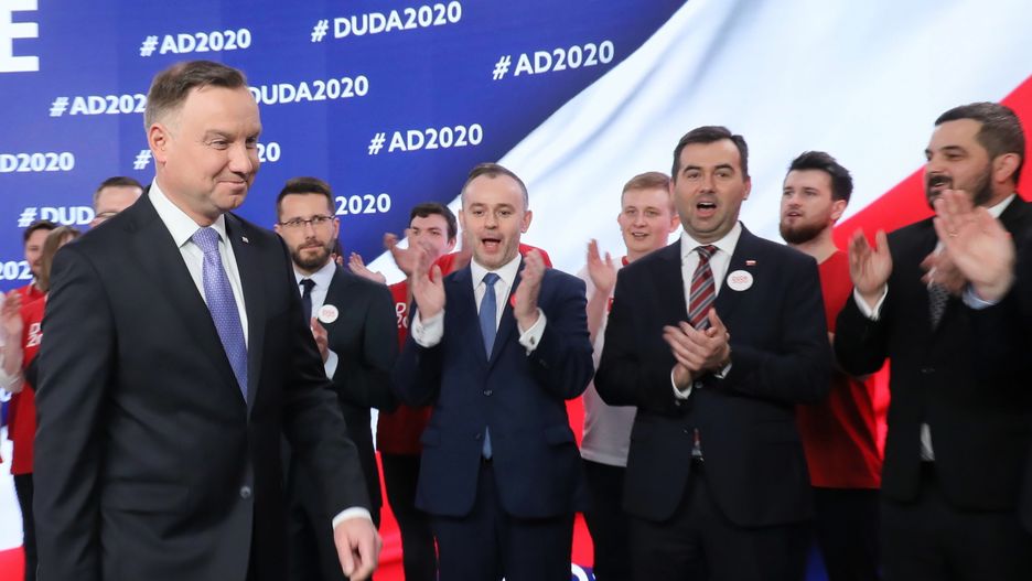 Wybory prezydenckie 2020. Andrzej Duda i jego sztab
