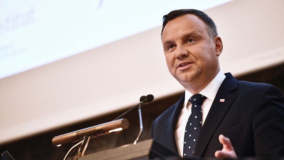 Andrzej Duda na wykładzie w Zurychu 