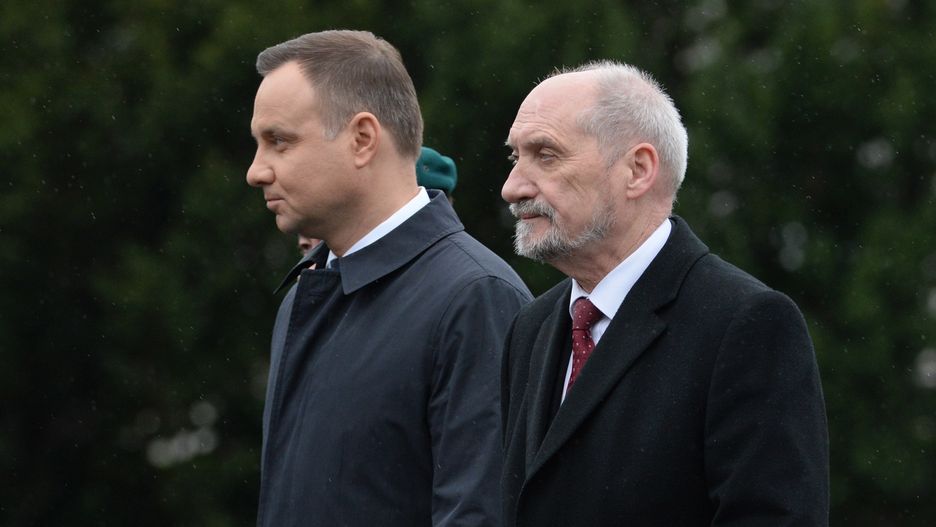 Antoni Macierewicz i Andrzej Duda