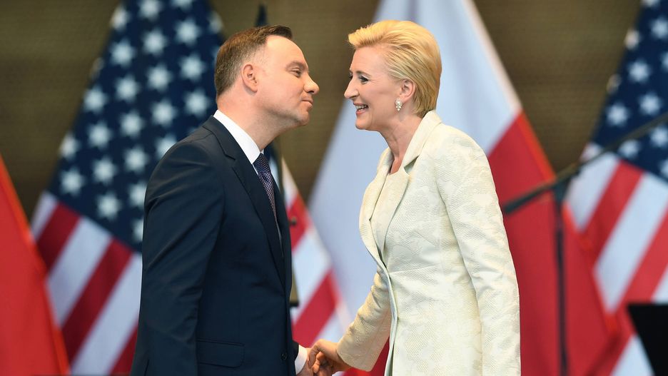 Andrzej Duda i Agata Kornhauser-Duda lecą razem do Australii