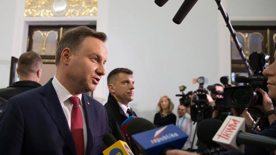 Prezydent Andrzej Duda
