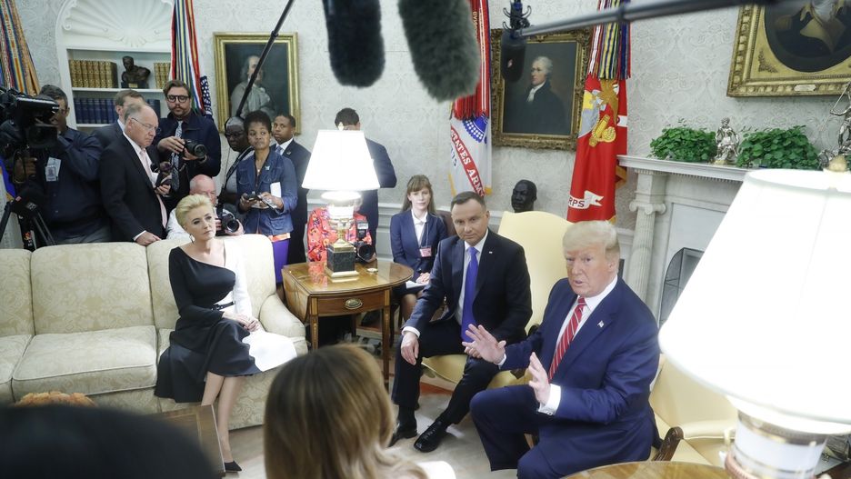 Para prezydencka RP w Białym Domu.