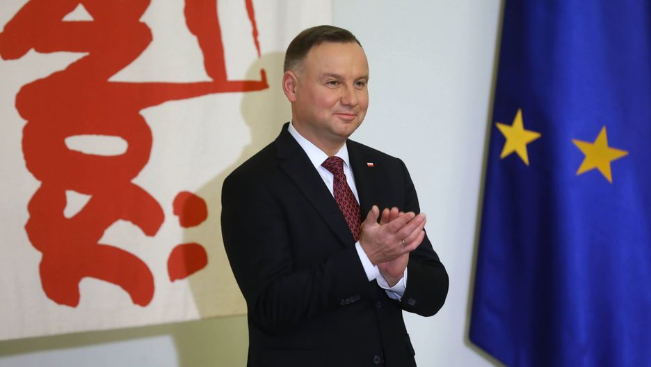 Wybory prezydenckie 2020. Konwencja PiS w Warszawie. Andrzej Duda zaczyna kampanię