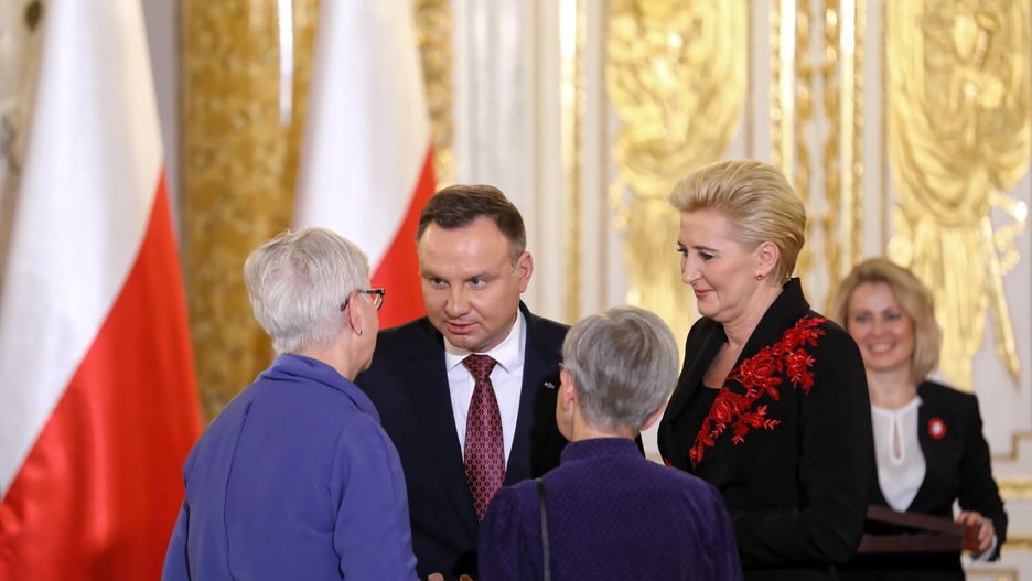 Krewni wybitnych Polaków odebrali Ordery Orła Białego z rąk Prezydenta RP