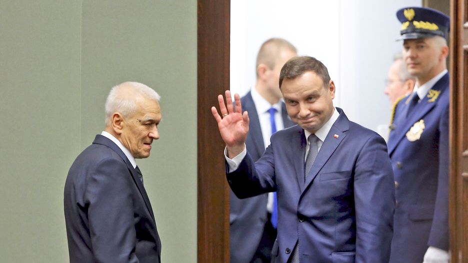 Prezydent Andrzej Duda. 