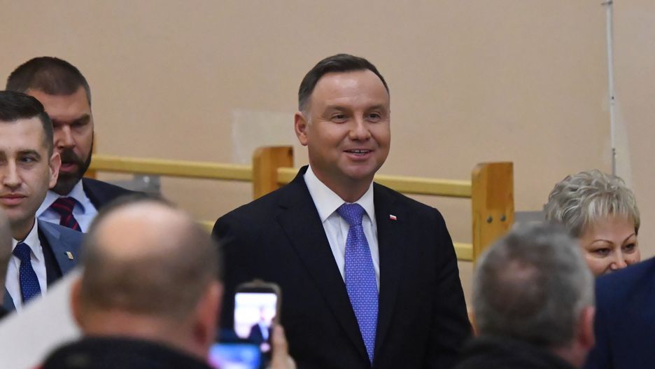 Prezydent Andrzej Duda odwiedził powiat gryficki. Na spotkaniu z mieszkańcami mówił o "najwyższej kaście" w sądach