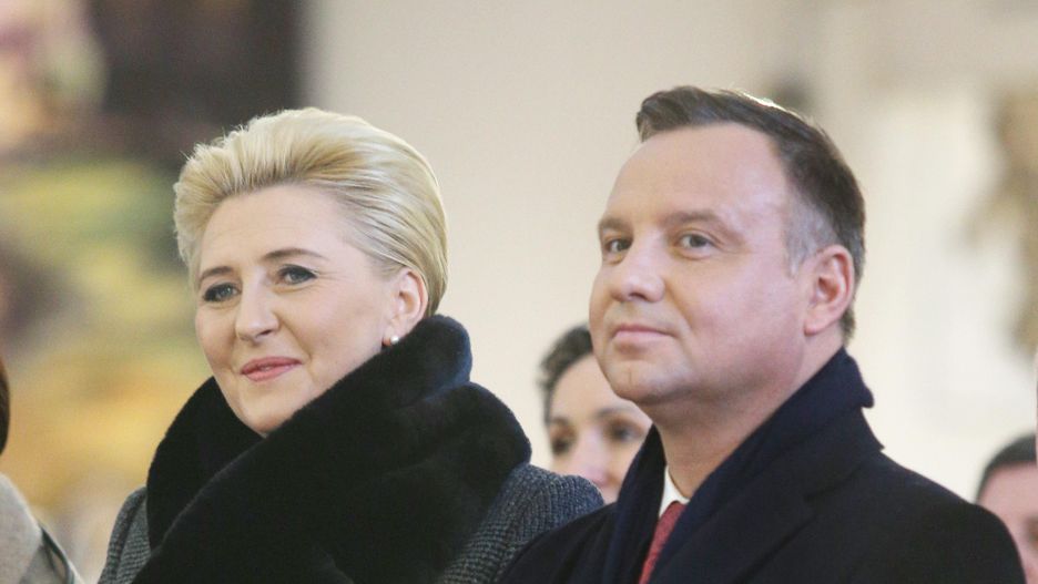 Dudowie spędzili 8 marca w towarzystwie kobiet z Ochotniczej Straży Pożarnej