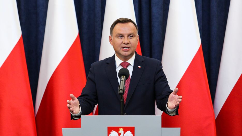 Andrzej Duda składa życzenia Beacie Tyszkiewicz