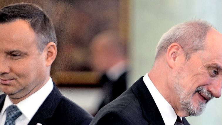 Andrzej Duda i Antoni Macierewicz od dawna nie pałają do siebie sympatią