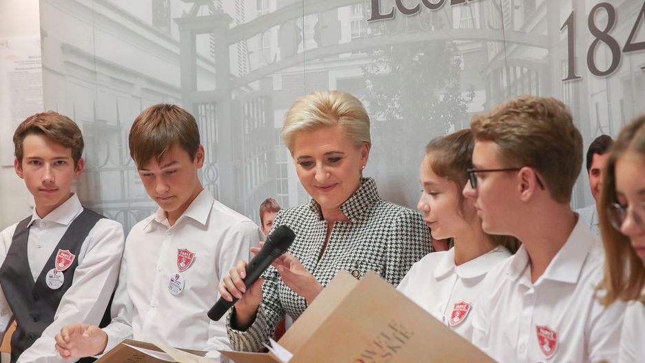 Agata Kornhauser-Duda w Paryżu