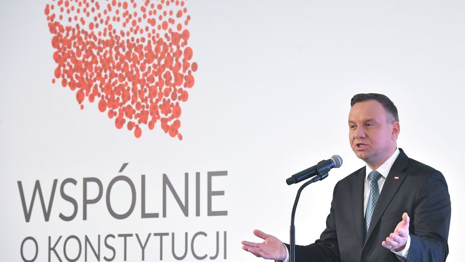 Prezydent Duda na konwencji "Wspólnie o konstytucji".