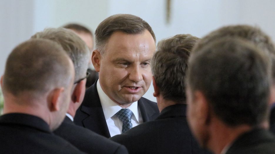 Andrzej Duda podkreślił, że sędziowie przechodzą w stan spoczynku na mocy przepisów ustawy
