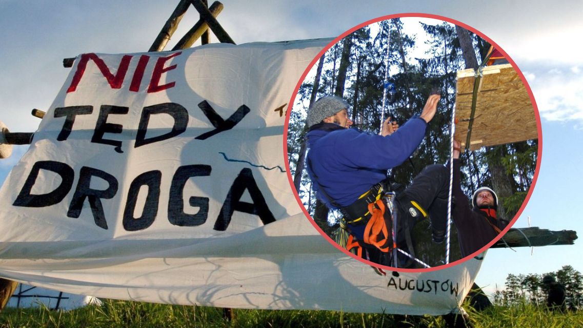 Dolina Rospudy stała się symbolem walki ekologów z budowlańcami 