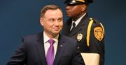 Niezręczna sytuacja. Prezydent Andrzej Duda nie mógł wejść do sali