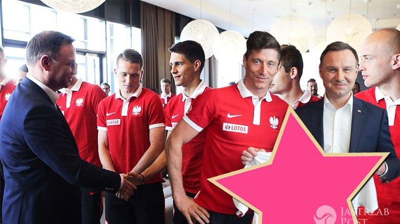 Andrzej Duda na zgrupowaniu reprezentacji Polski w Arłamowie / fot. Facebook Andrzej Duda