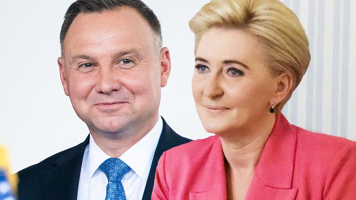 Andrzej Duda i Agata Duda