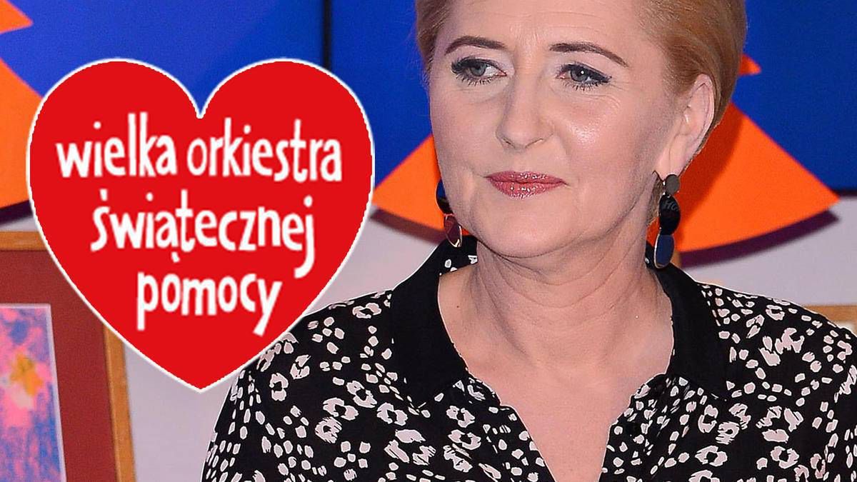 WOŚP 2020: Agata Duda ma gest! Na licytację przekazała swoją luksusową kreację!