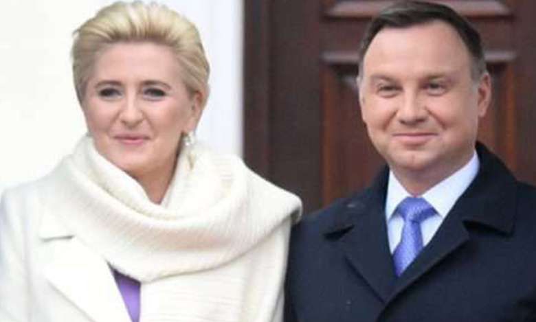 Andrzej Duda i Agata Duda