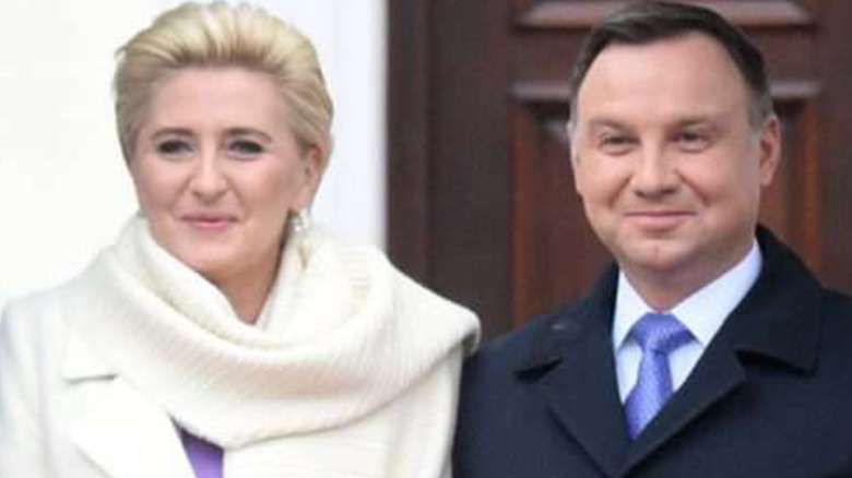 Andrzej Duda i Agata Duda