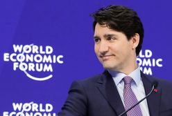 W Davos trudno było się skupić na słowach Trudeau. Wszystko przez skarpetki