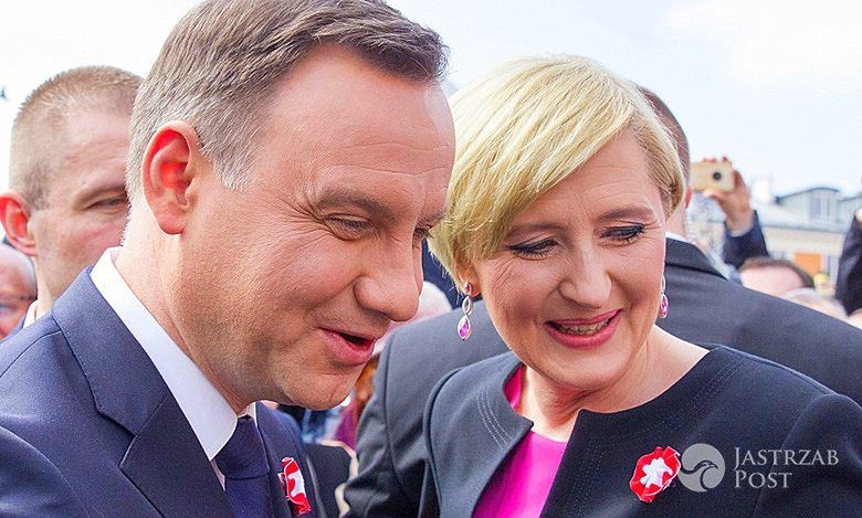 Agata Duda i Andrzej Duda 2 maja fot. East News