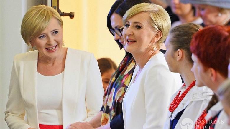 Agata Duda na ludowo. Ludowa sukienka pierwszej damy zdjęcia fot. East News
