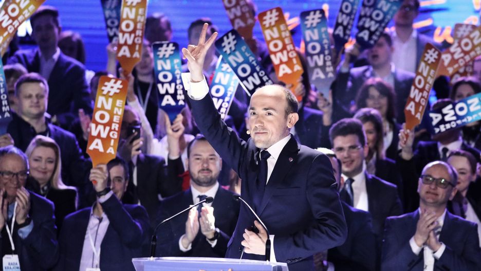 Borys Budka przemawiał na Radzie Krajowej PO 