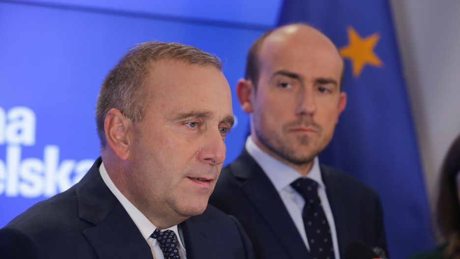 Grzegorz Schetyna i Borys Budka