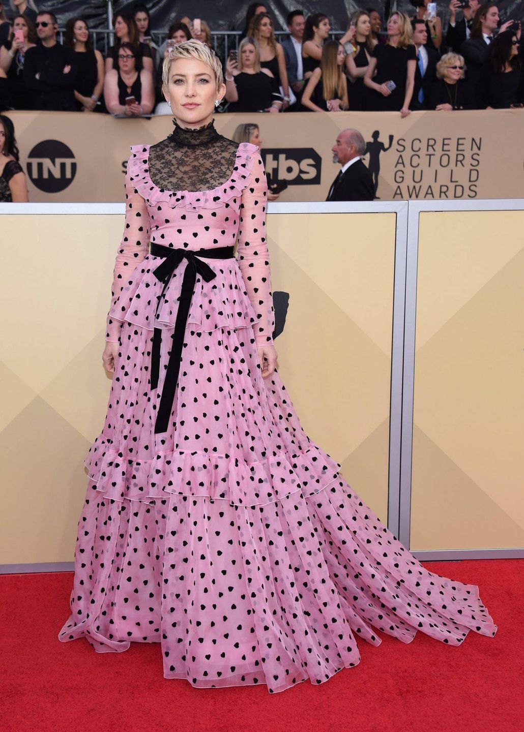 Kate Hudson - SAG Awards 2018, kreacja: Valentino (jesień zima 2018)