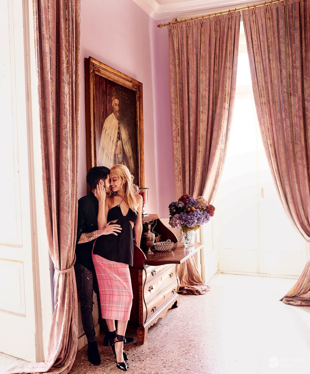 Zayn Malik i Gigi Hadid, sesja dla magazynu "Vogue", maj 2016 (fot. Mario Testino / Vogue)