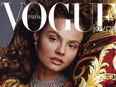 Magdalena Frąckowiak w sesji dla "Vogue Spain"