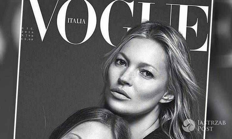 Córka Kate Moss na swojej pierwszej okładce "Vogue'a". Podobna do mamy?