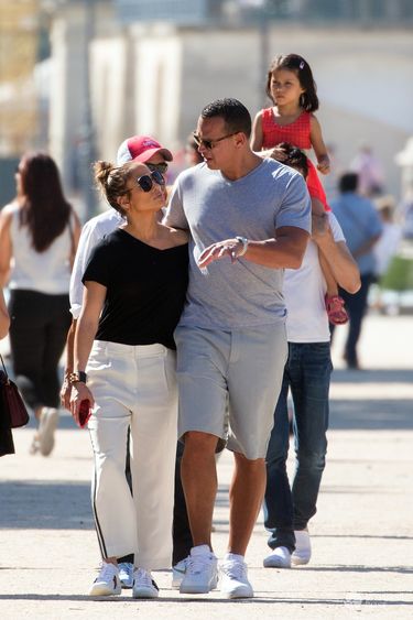 Jennifer Lopez i Alex Rodriguez we Francji