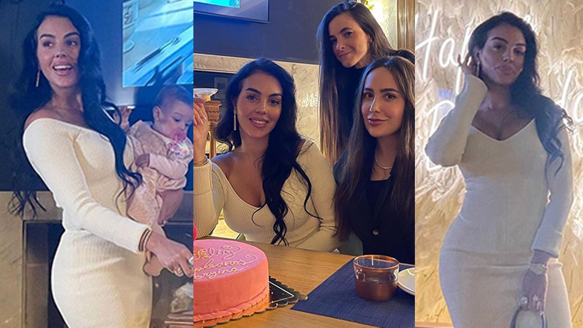 Spektakularny tort, wokół najbliżsi i wiwatujący fani. Tak 29. urodziny celebruje Georgina Rodriguez. Cristiano Ronaldo nie żałował grosza dla ukochanej