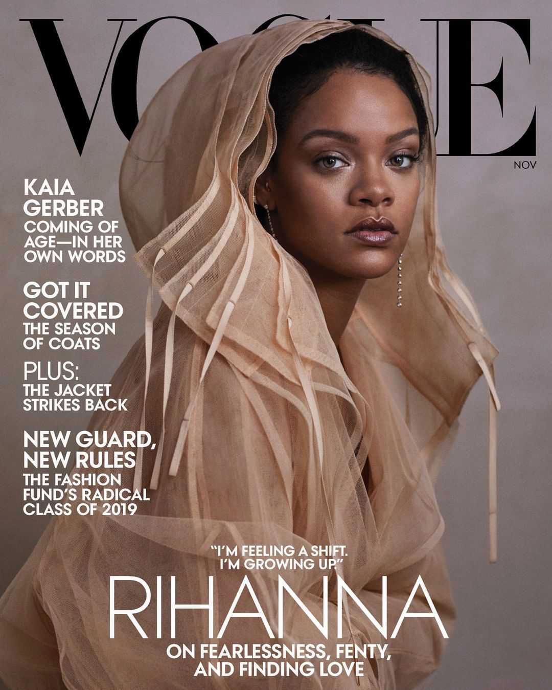 Rihanna gwiazdą listopadowego Vogue'a