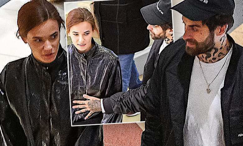 Natalia Szroeder i Quebonafide foto paparazzi