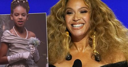 Grammy 2021. Beyonce na gali odebrała nagrodę dla Blue Ivy. Wyglądała zjawiskowo, tylko co się stało z jej twarzą?