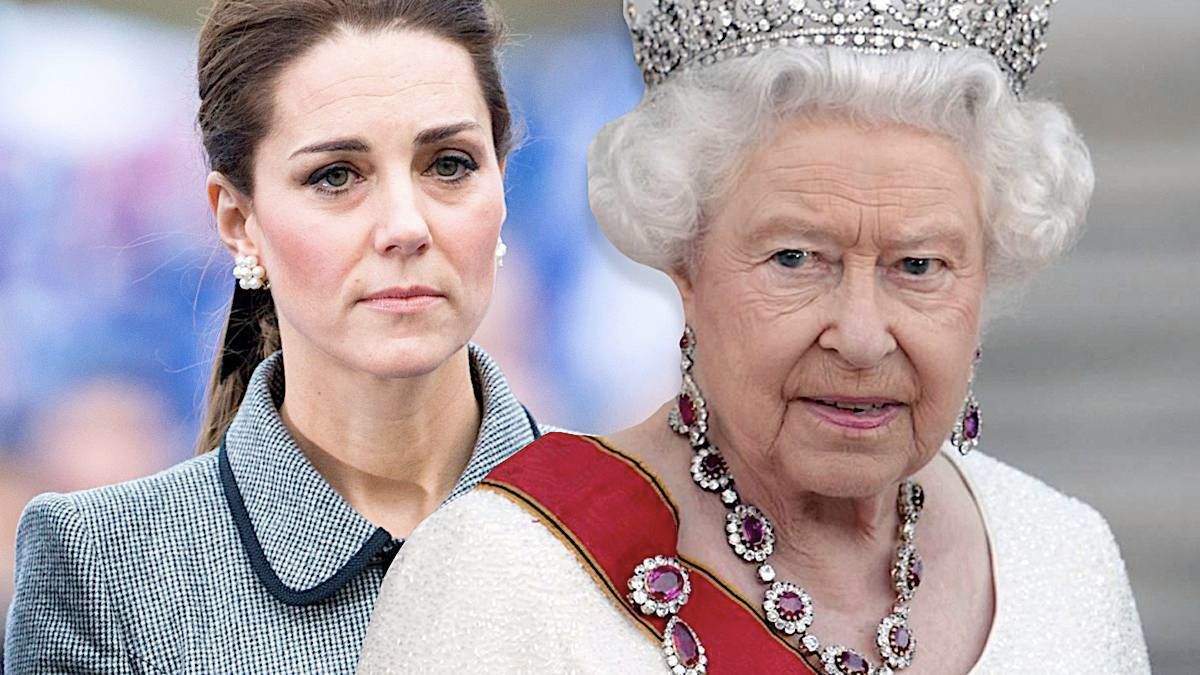 Królowa Elżbieta II jest na wyczerpaniu. Stanowcza reakcja księżnej Kate zaimponowała światu