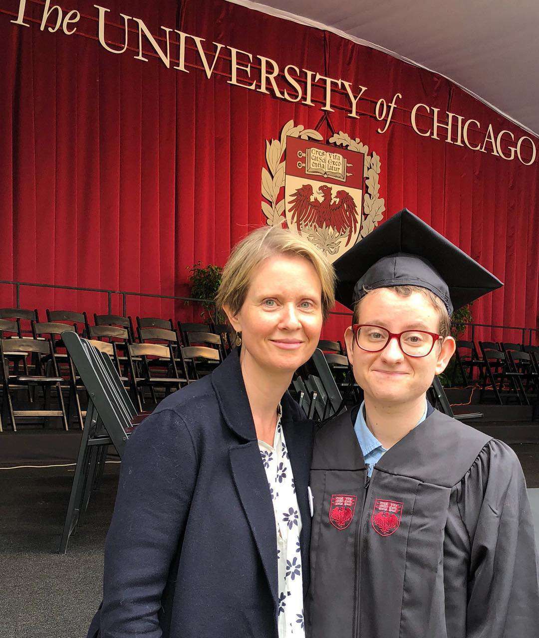 Cynthia Nixon z transseksualnym synem Samuelem